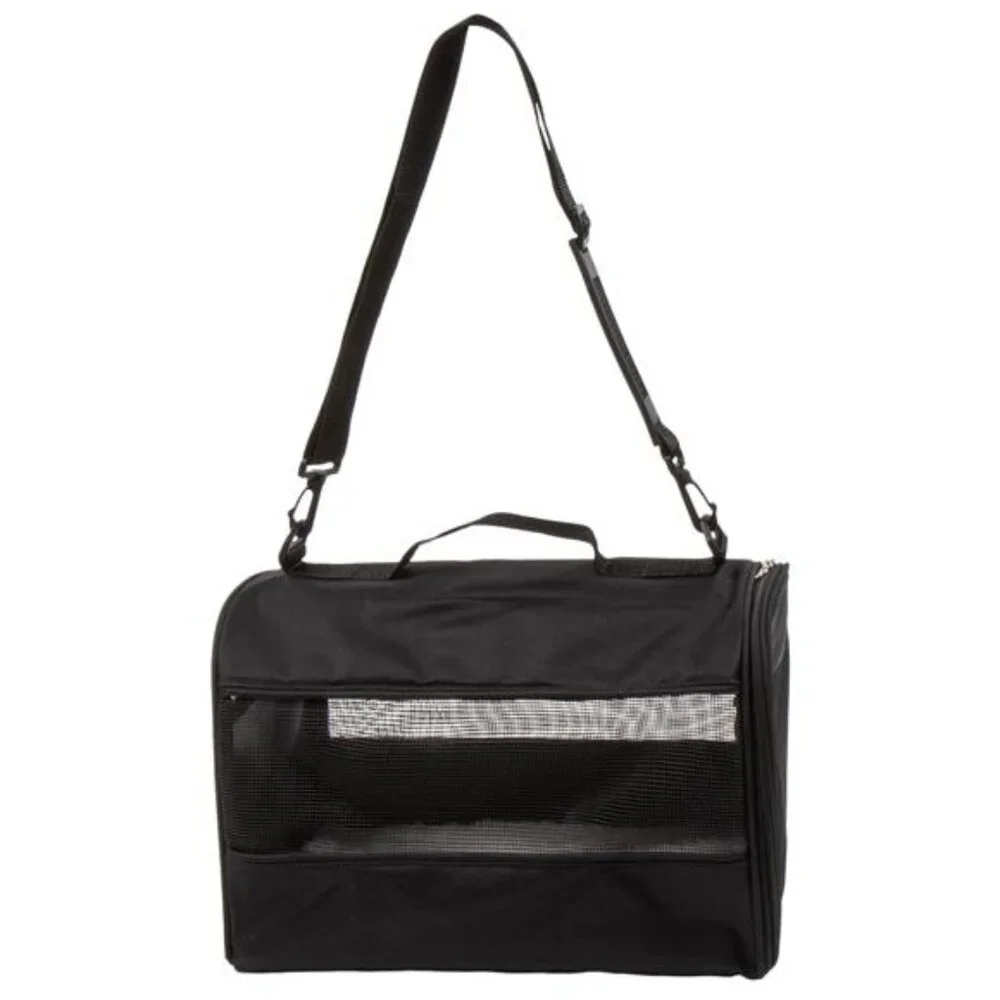 Pet Carrier, Small Side opening for easy loading Locking zippers for safety - Picture 2 of 4